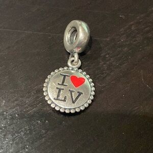 Pandora I Love LV (Las Vegas) Charm